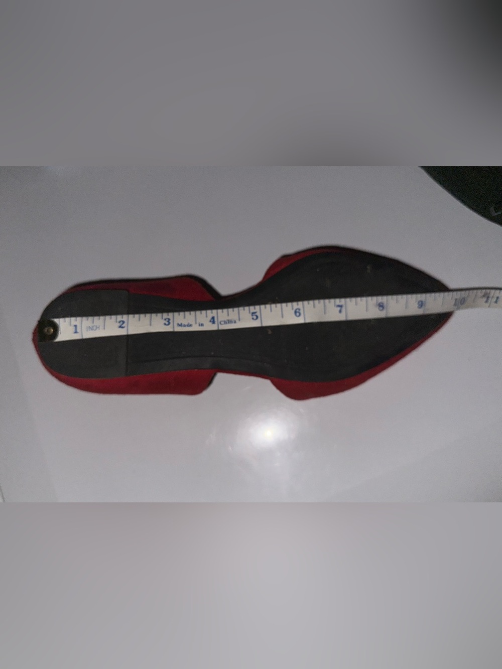 a new day Red Pointed D'Orsay Flats - Picture 4 of 4